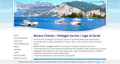 Desktop Screenshot of benacocharter.com